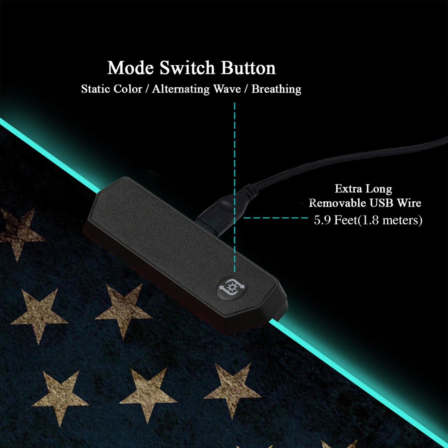 XXL RGB Gaming Mouse Pad - Extended Large LED Gaming Desk Mat (35.4 X 15.7 Inch)
