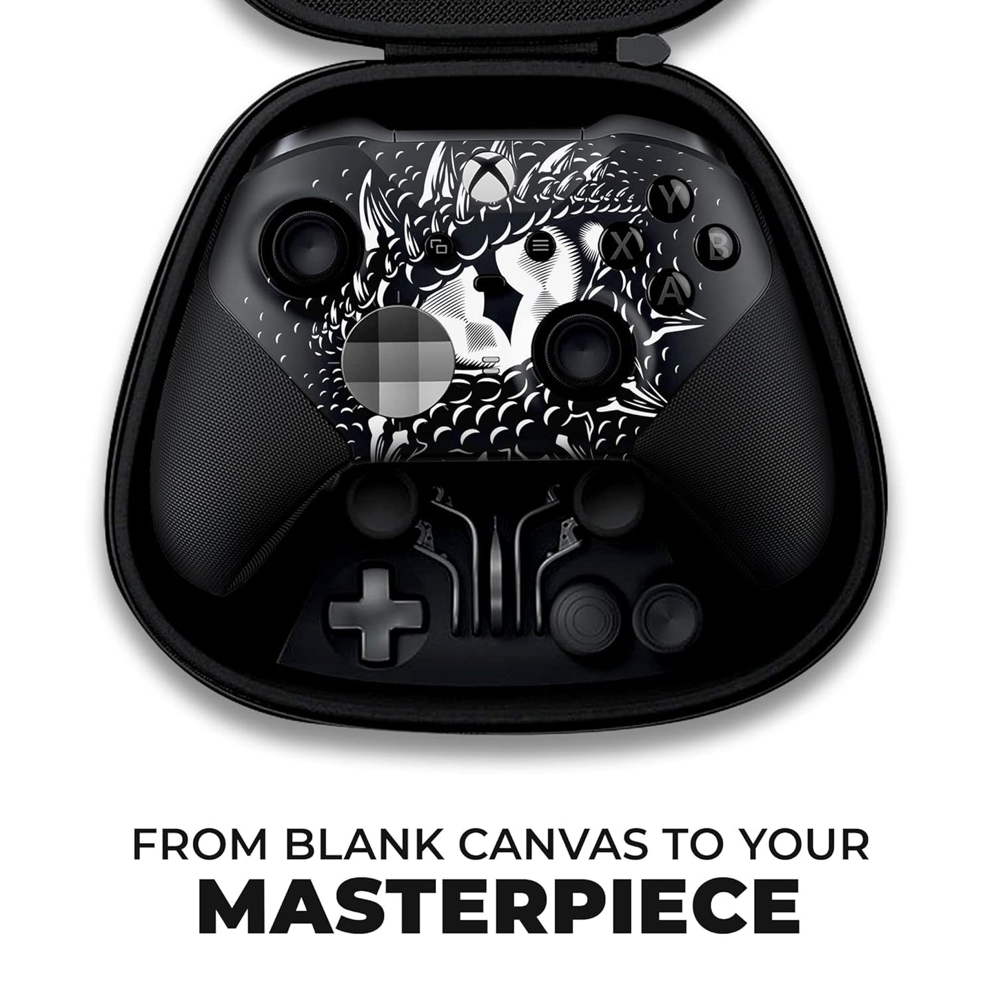 Eyey X-Box Elite Controller Series 2 Limited Edition by . Custom Elite Series 2 Controller for X-Box One/Series X/S. Made with Advanced Hydro-Dip Paint Technology (Not Just a Skin)