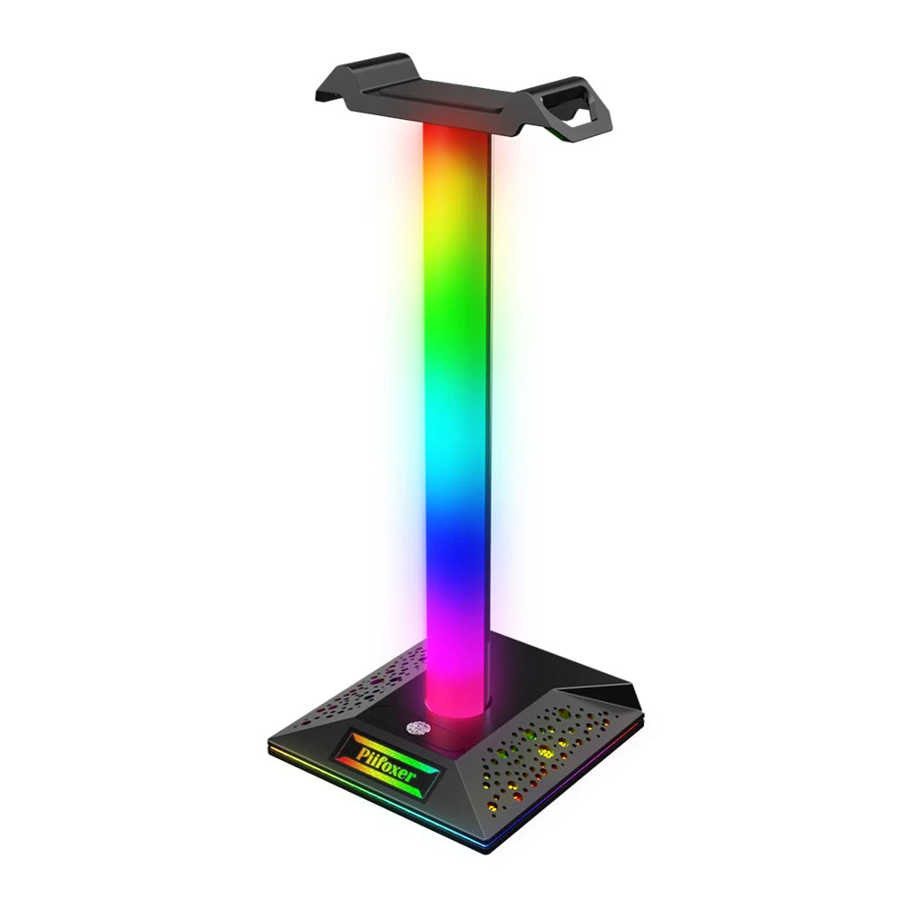 RGB Gaming Headphone Stand Desktop Earphone Holder Hanger Gamer Headset Display Stand Headset Holder Hanger Earphone Accessories
