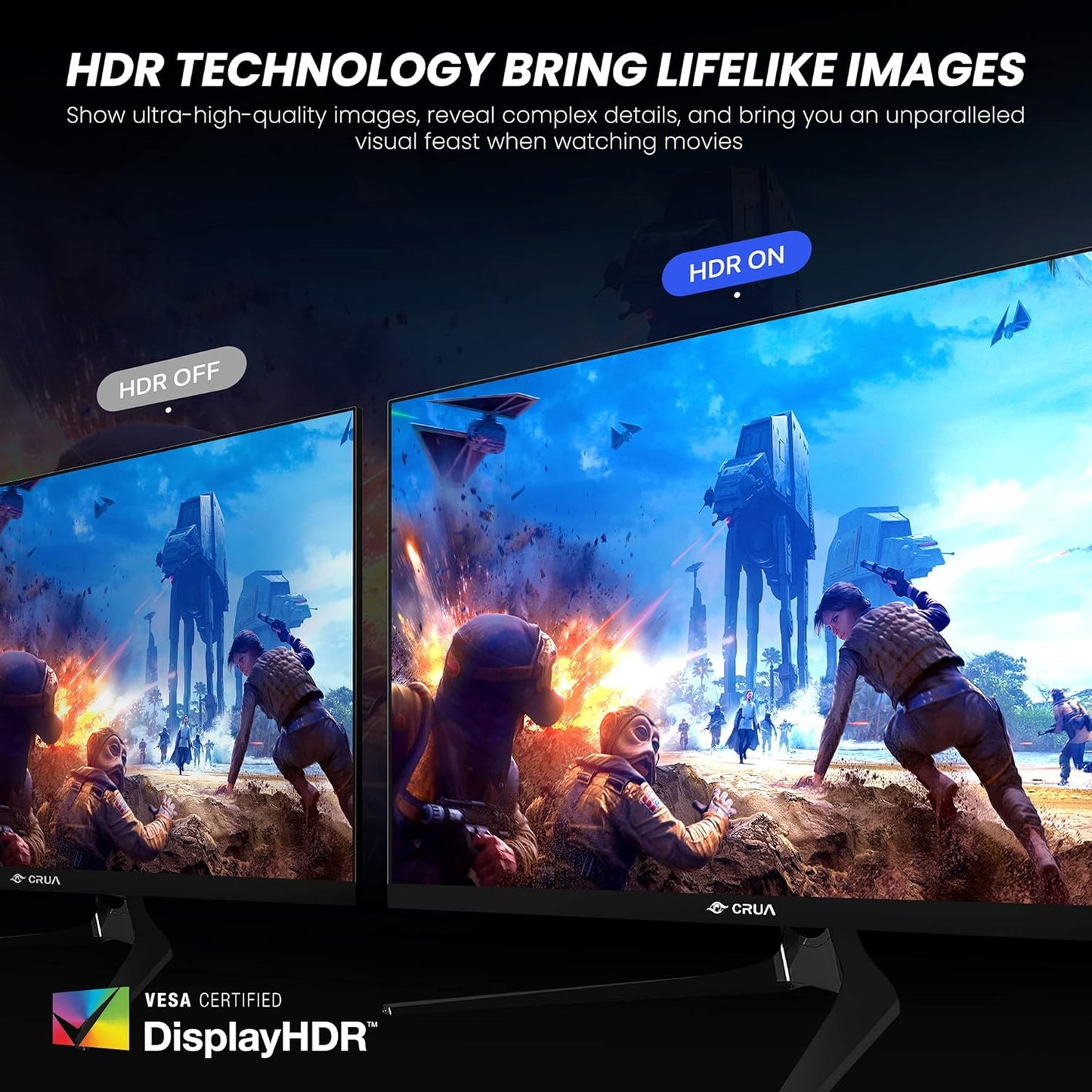 27 Inch 240Hz IPS Gaming Monitor,Full HD Frameless 100% Srgb 1080P Fast IPS Monitor,1Ms Response Time with Freesync and Low Motion Blur,Eye Care Gaming Monitor Vesa,Displayport,Hdmi