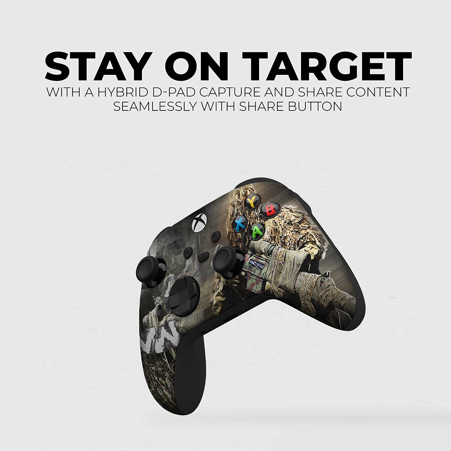 C-O-D Moderrn Warfarre Custom X-Box Controller Wireless Compatible with X-Box One/Series X/S Proudly Customized in USA with Permanent HYDRO-DIP Printing (NOT JUST a SKIN)