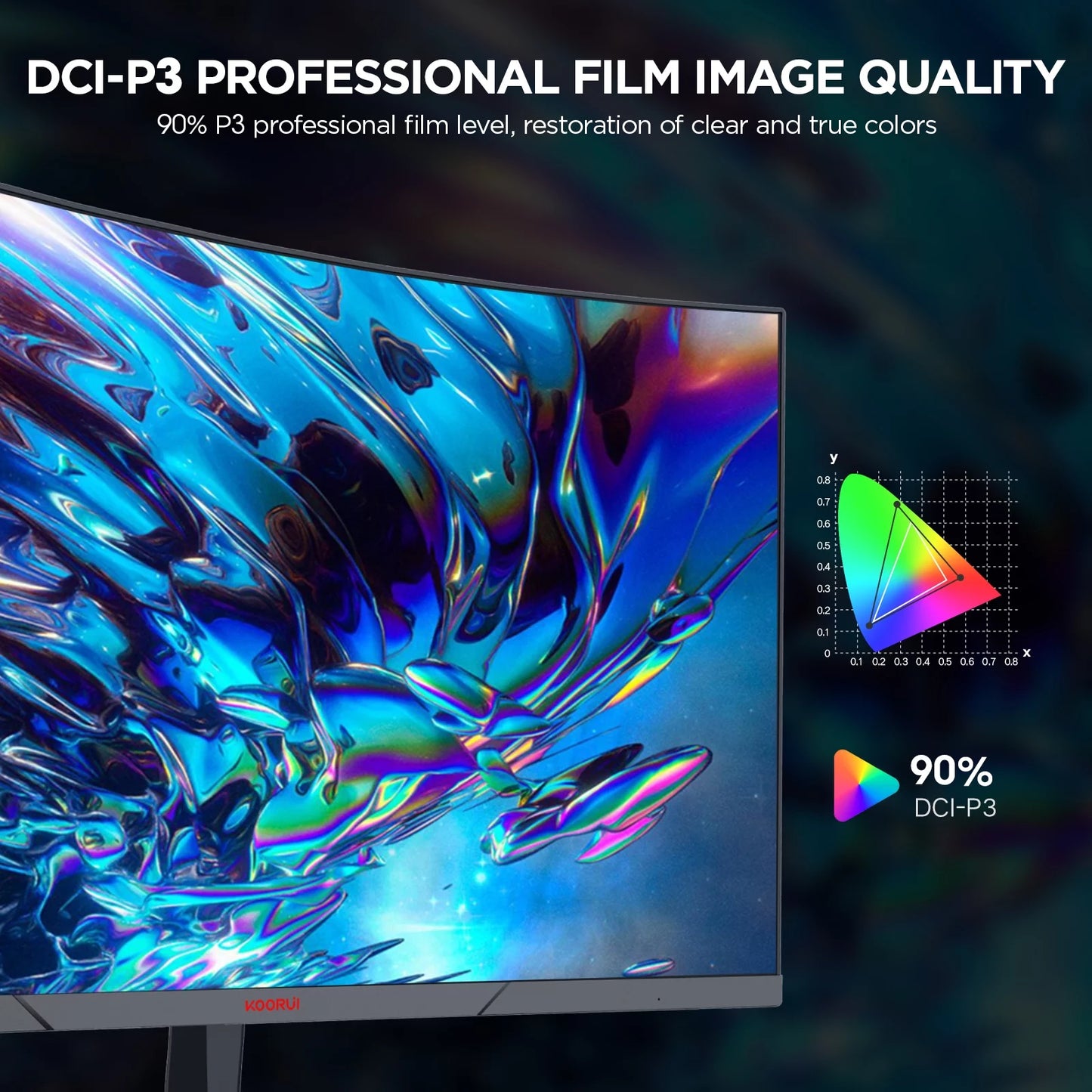 24 Inch FHD Curved Gaming Monitor, 165Hz/180Hz 1080P Computer Monitor, Adaptive-Sync, 24E6C