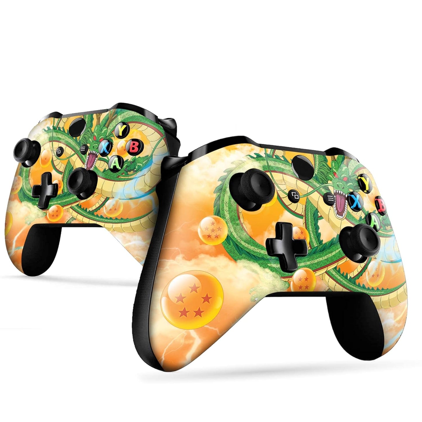Shenron Draggonbaallz Custom X-Box Controller Wireless Compatible with X-Box One/Series X/S Proudly Customized in USA with Permanent HYDRO-DIP Printing (NOT JUST a SKIN)