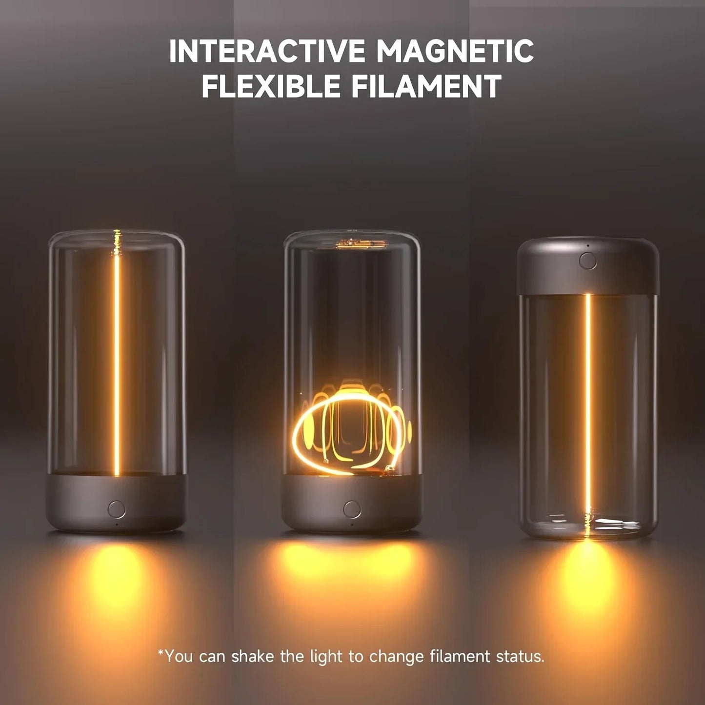 1 Novel and Interesting USB Charging Magnet Design, Portable and Environmentally Friendly Outdoor LED Night Light,Chrismas Gift