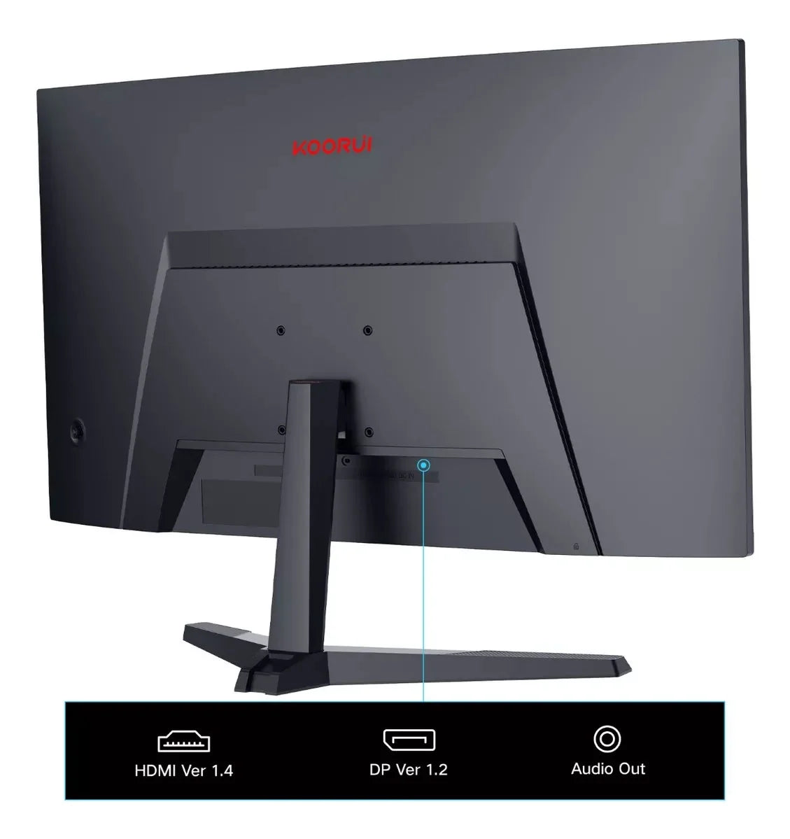 24 Inch FHD Curved Gaming Monitor, 165Hz/180Hz 1080P Computer Monitor, Adaptive-Sync, 24E6C