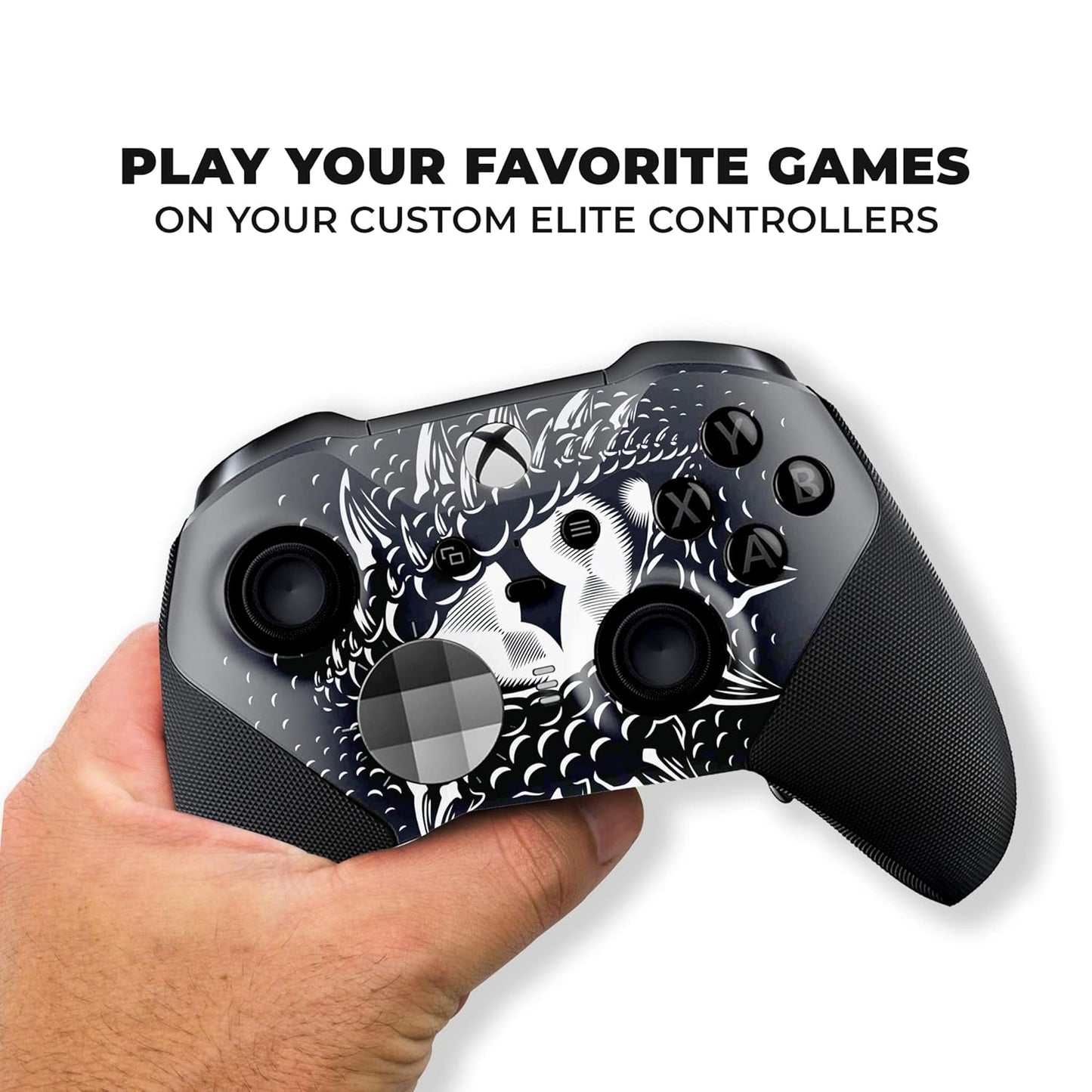 Eyey X-Box Elite Controller Series 2 Limited Edition by . Custom Elite Series 2 Controller for X-Box One/Series X/S. Made with Advanced Hydro-Dip Paint Technology (Not Just a Skin)