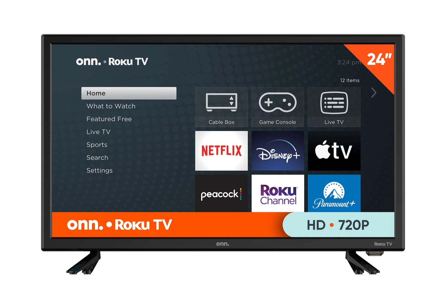 24” Class HD (720P) LED Roku Smart Television (100012590)