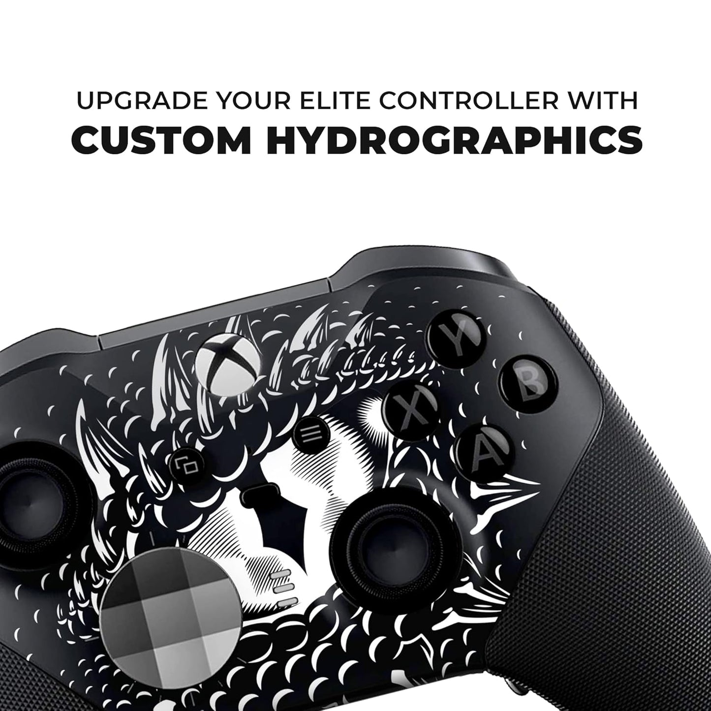 Eyey X-Box Elite Controller Series 2 Limited Edition by . Custom Elite Series 2 Controller for X-Box One/Series X/S. Made with Advanced Hydro-Dip Paint Technology (Not Just a Skin)