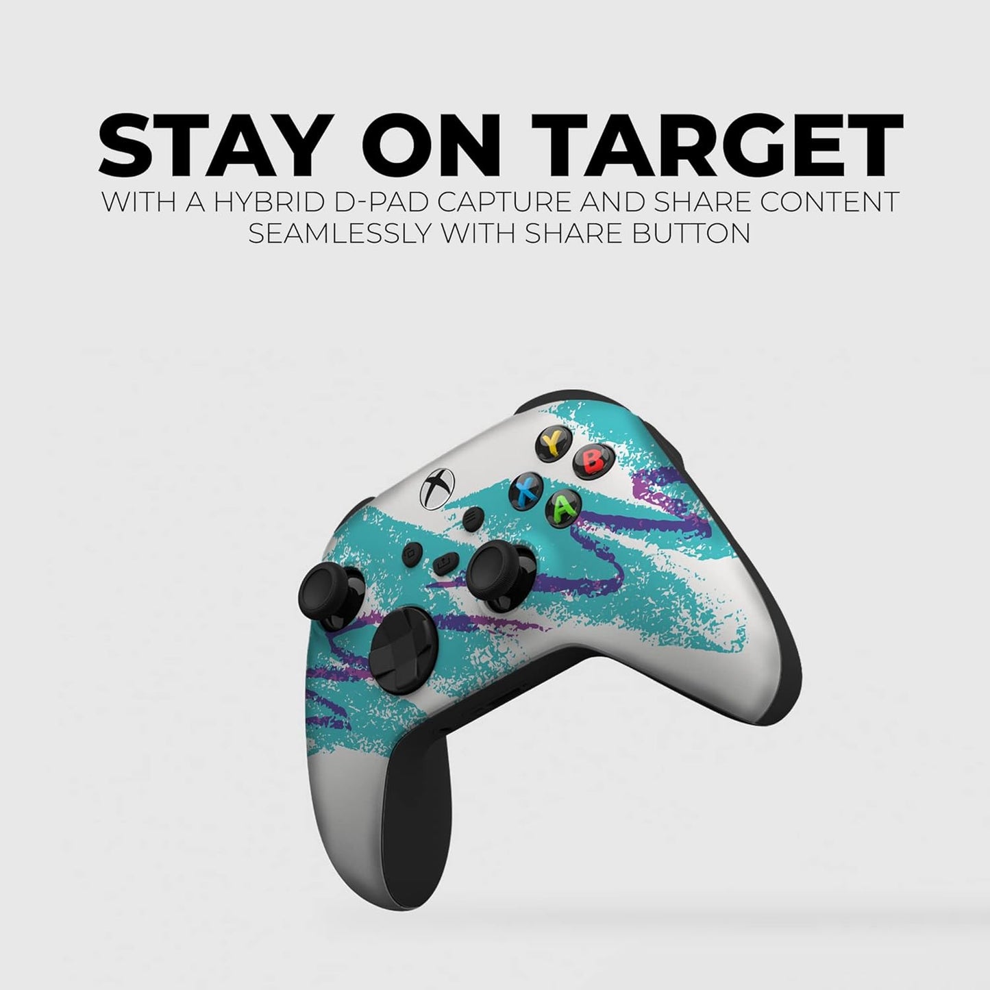 90'S Cup Custom X-Box Controller Wireless Compatible with X-Box One/Series X/S Proudly Customized in USA with Permanent HYDRO-DIP Printing (NOT JUST a SKIN)
