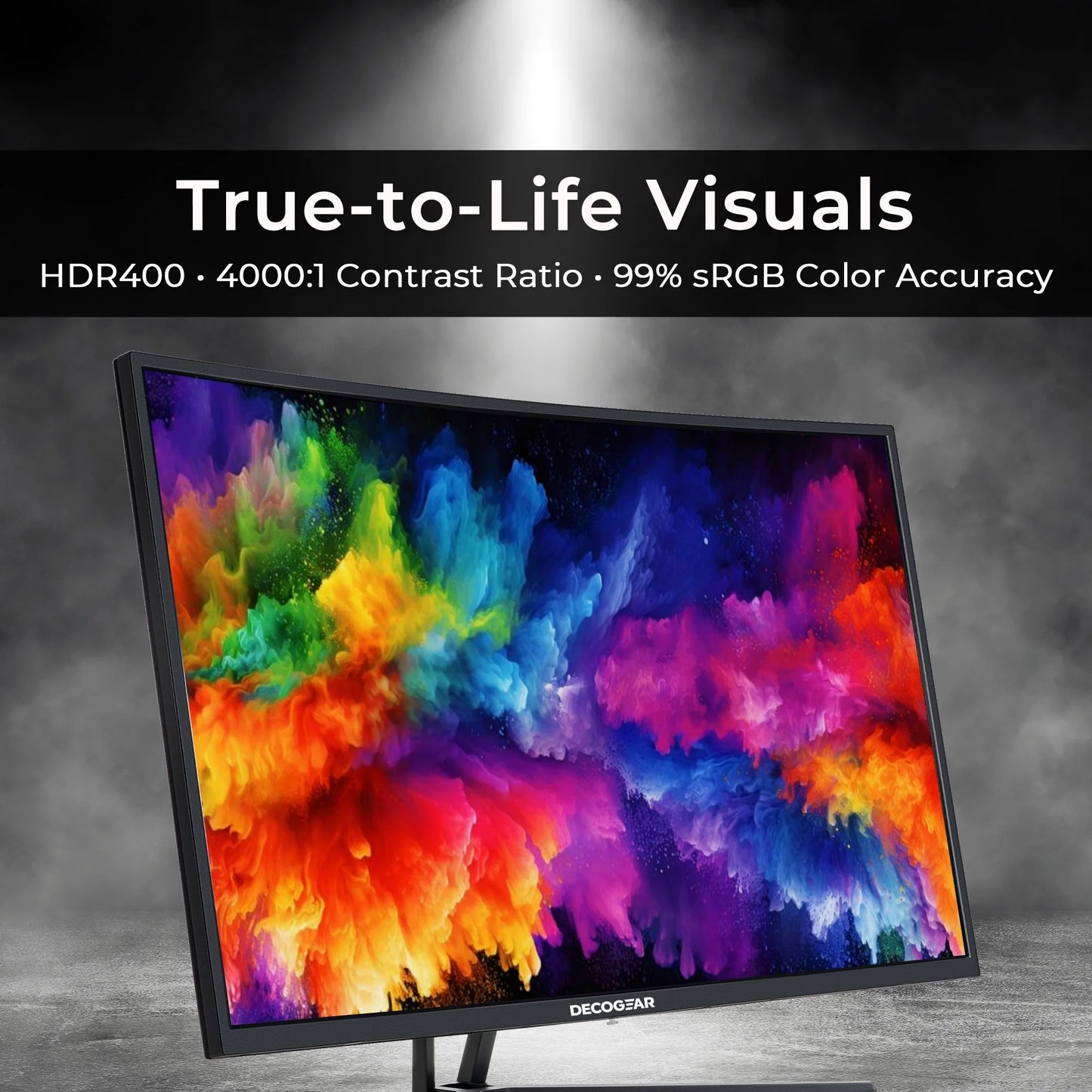 39" Curved Widescreen Gaming Monitor | 2560X1440 1Ms MPRT 165 Hz | 16:9 HDR400 4000:1