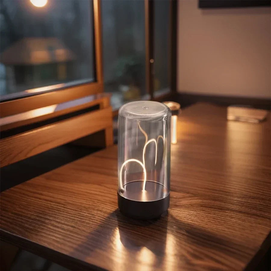 1 Novel and Interesting USB Charging Magnet Design, Portable and Environmentally Friendly Outdoor LED Night Light,Chrismas Gift