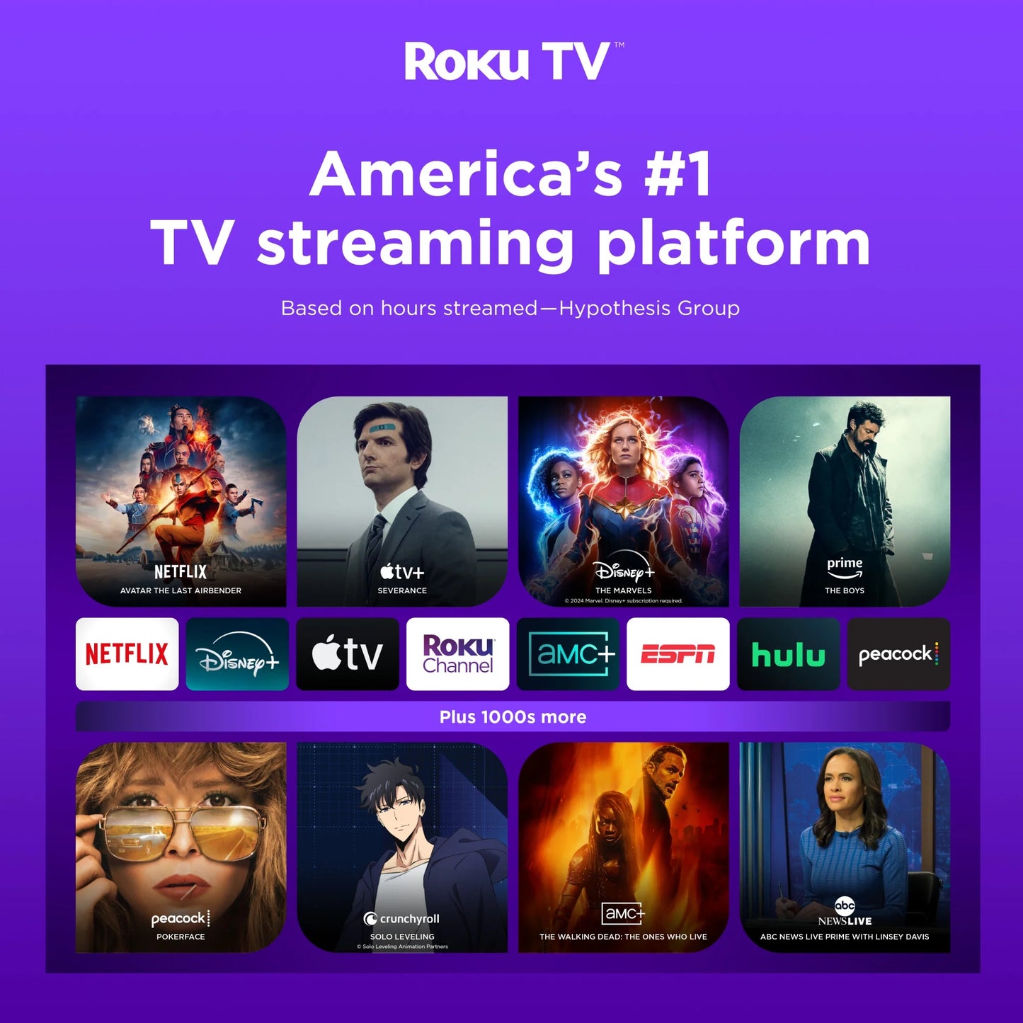 43” Class 4K UHD (2160P) LED Roku Smart Television HDR (100012584)