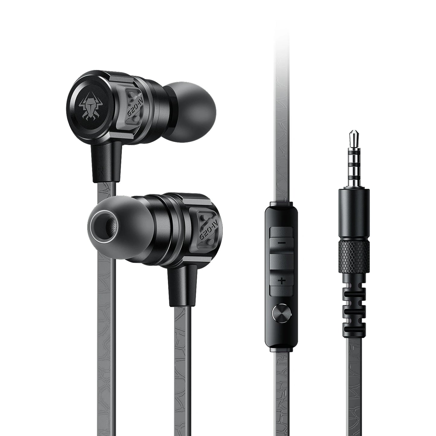 Gaming Headphone TYPE C/3.5Mm G20 Hammerhead Bass Earphones with Mic Gaming Headset for PUBG Gamer Play Wired Earphone for Phone