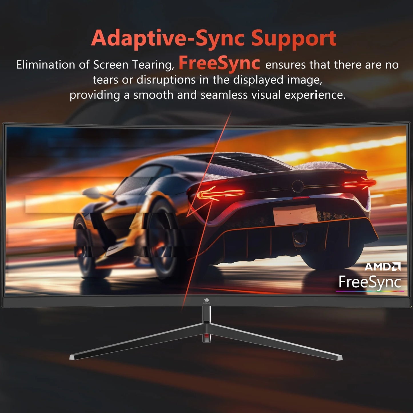 UG30 30-Inch Curved Gaming Monitor 200Hz 1Ms 21:9 Ultrawide 2560X1080 HDMI DP Port RGB