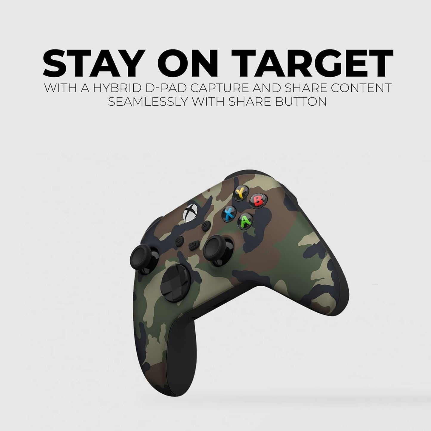 Armmy Camo Custom X-Box Controller Wireless Compatible with X-Box One/Series X/S Proudly Customized in USA with Permanent HYDRO-DIP Printing (NOT JUST a SKIN)