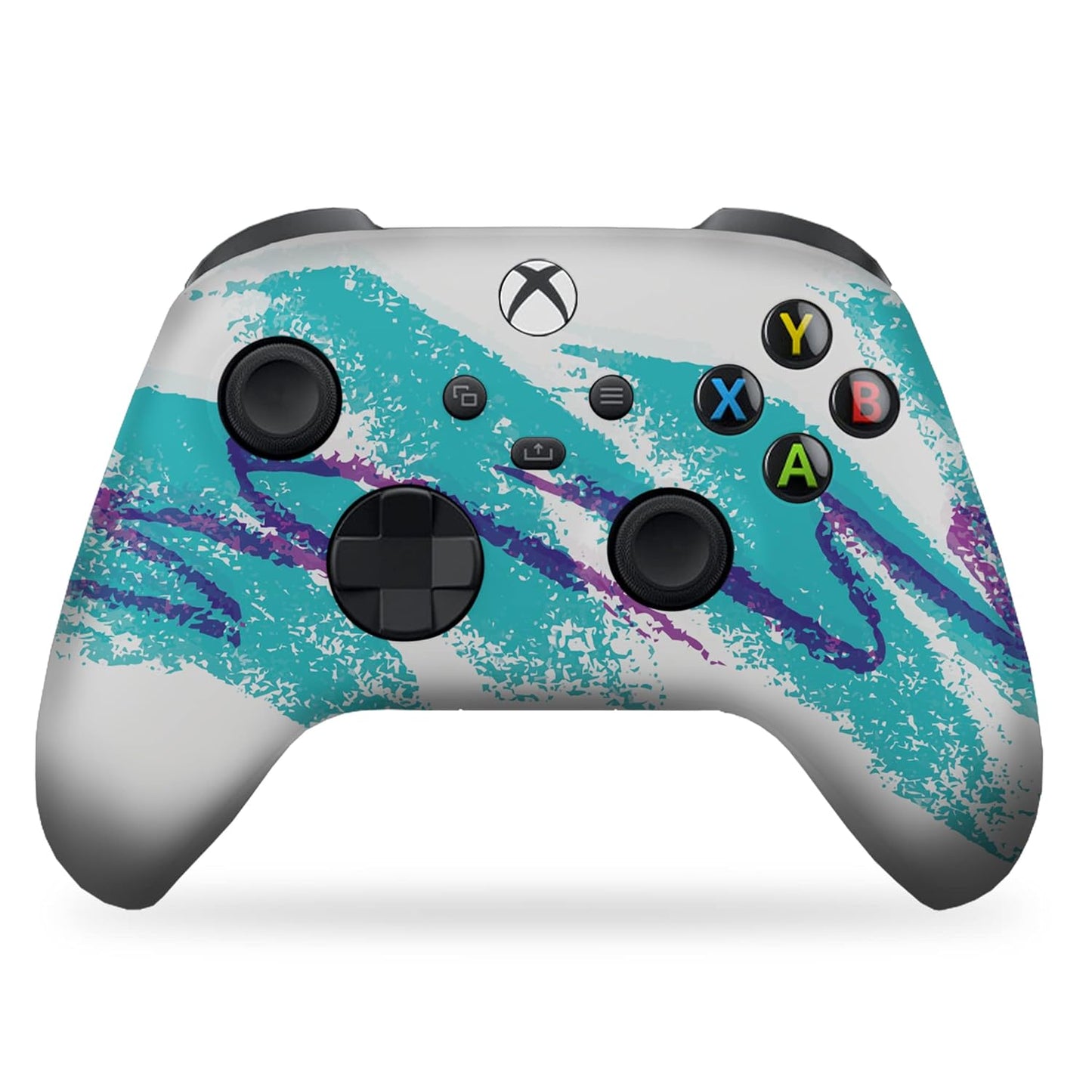 90'S Cup Custom X-Box Controller Wireless Compatible with X-Box One/Series X/S Proudly Customized in USA with Permanent HYDRO-DIP Printing (NOT JUST a SKIN)