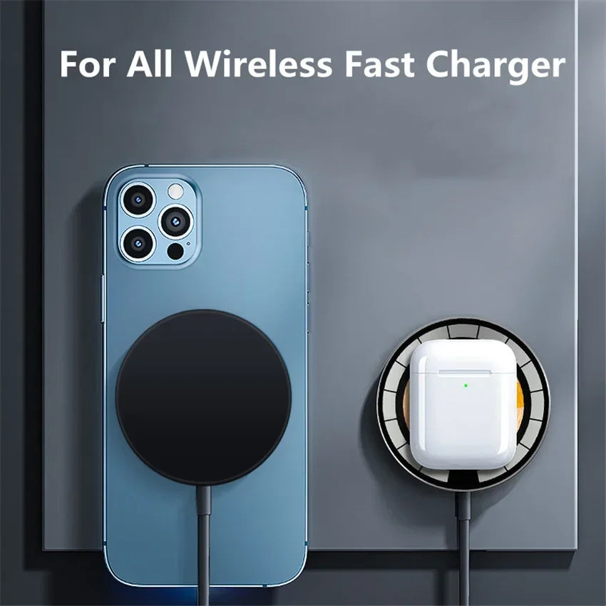 100W Magnetic Wireless Charger Pad Phone Chargers for Iphone 15 14 13 Pro Max Airpods Portable Macsafe PD Fast Charging Station