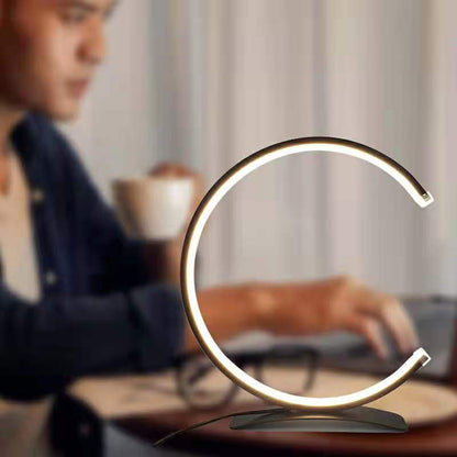 Letter LED Table Lamp Eye Protection Three-Tone Light Smart Table Lamp Night Light