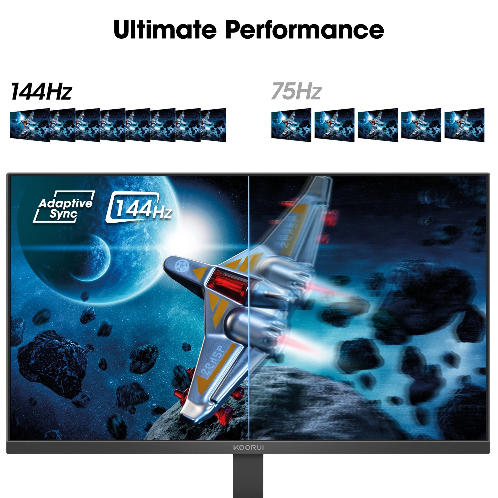 27" FHD 1080P Gaming Monitor, 144Hz Computer Monitor, New, E2711K