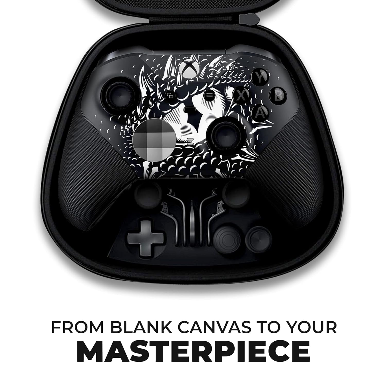 Eyey X-Box Elite Controller Series 2 Limited Edition by . Custom Elite Series 2 Controller for X-Box One/Series X/S. Made with Advanced Hydro-Dip Paint Technology (Not Just a Skin)