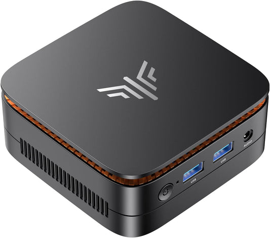 Mini PC Computer, Intel Processor N97 (Up to 3.6 Ghz), 16GB DDR4 RAM 256GB M.2 SSD, Mini Desktop Computer Support Dual 4K, Wifi, Bluetooth, Ethernet, HTPC for Business, Education, Home