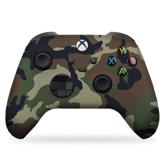 Armmy Camo Custom X-Box Controller Wireless Compatible with X-Box One/Series X/S Proudly Customized in USA with Permanent HYDRO-DIP Printing (NOT JUST a SKIN)