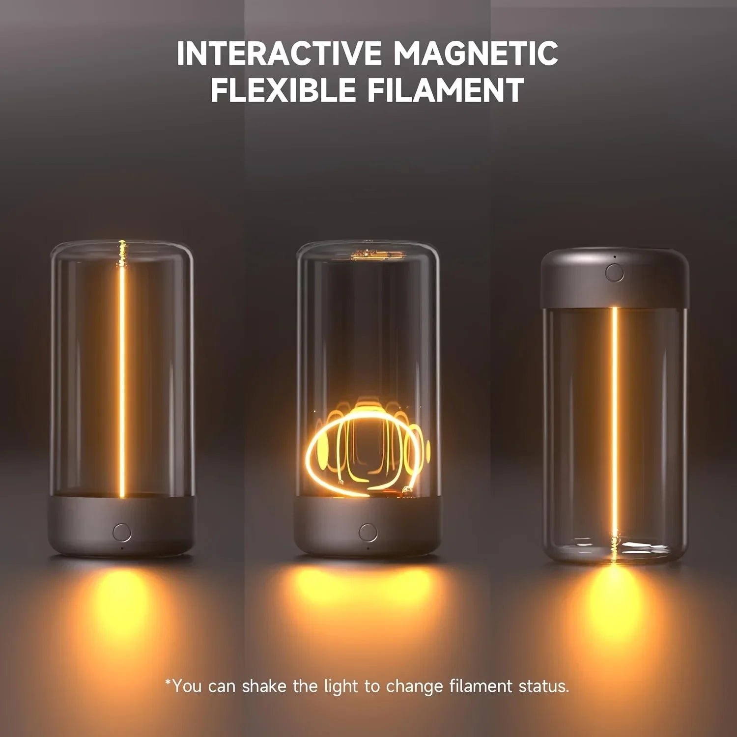 1 Novel and Interesting USB Charging Magnet Design, Portable and Environmentally Friendly Outdoor LED Night Light，Chrismas Gift