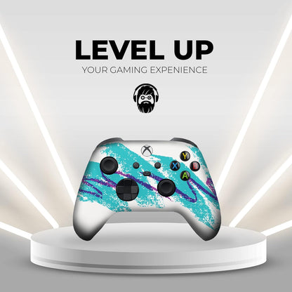 90'S Cup Custom X-Box Controller Wireless Compatible with X-Box One/Series X/S Proudly Customized in USA with Permanent HYDRO-DIP Printing (NOT JUST a SKIN)