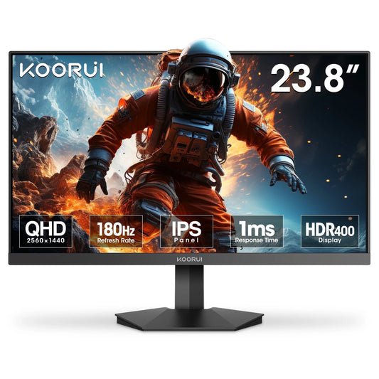 24" 2K 1440P Gaming Monitor, 180Hz QHD Computer Monitor, New Pc Monitor, G2421V
