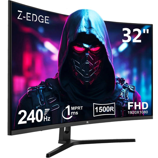 UG32P 32-Inch Curved Gaming Monitor 240Hz 1Ms Full HD 1920X1080 HDMI DP Port