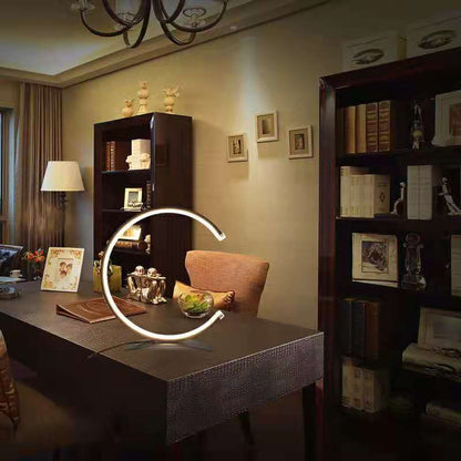 Letter LED Table Lamp Eye Protection Three-Tone Light Smart Table Lamp Night Light