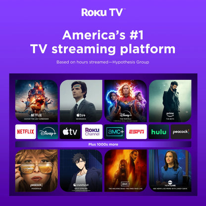 43” Class 4K UHD (2160P) LED Roku Smart Television HDR (100012584)