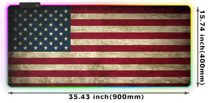 XXL RGB Gaming Mouse Pad - Extended Large LED Gaming Desk Mat (35.4 X 15.7 Inch)