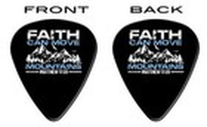 Bible Quote Guitar Picks Set of 12 Medium Gauge Celluloid Inspirational Picks