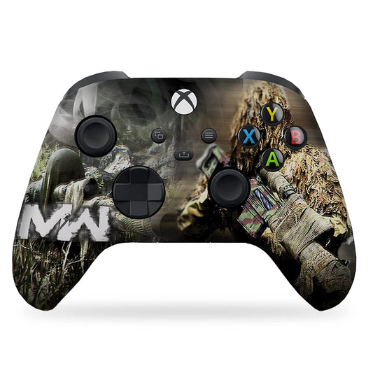 C-O-D Moderrn Warfarre Custom X-Box Controller Wireless Compatible with X-Box One/Series X/S Proudly Customized in USA with Permanent HYDRO-DIP Printing (NOT JUST a SKIN)