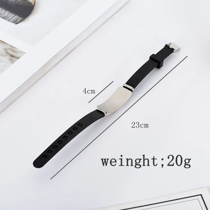 Cross Jesus Scripture Quote Bracelet Christian Bible Verse Inspiring Faith Stainless Steel Bracelets Silicone Wristband