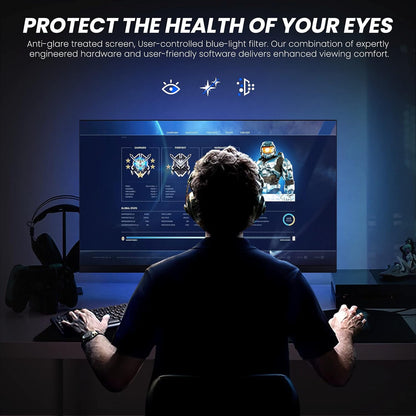 27 Inch 240Hz IPS Gaming Monitor,Full HD Frameless 100% Srgb 1080P Fast IPS Monitor,1Ms Response Time with Freesync and Low Motion Blur,Eye Care Gaming Monitor Vesa,Displayport,Hdmi