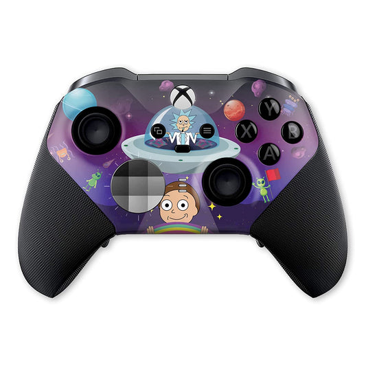 Ricky & Morty X-Box Elite Controller Series 2 Limited Edition Custom Elite Series 2 Controller for X-Box One/Series X/S. with Advanced Hydro-Dip Paint Technology (Not Just a Skin)